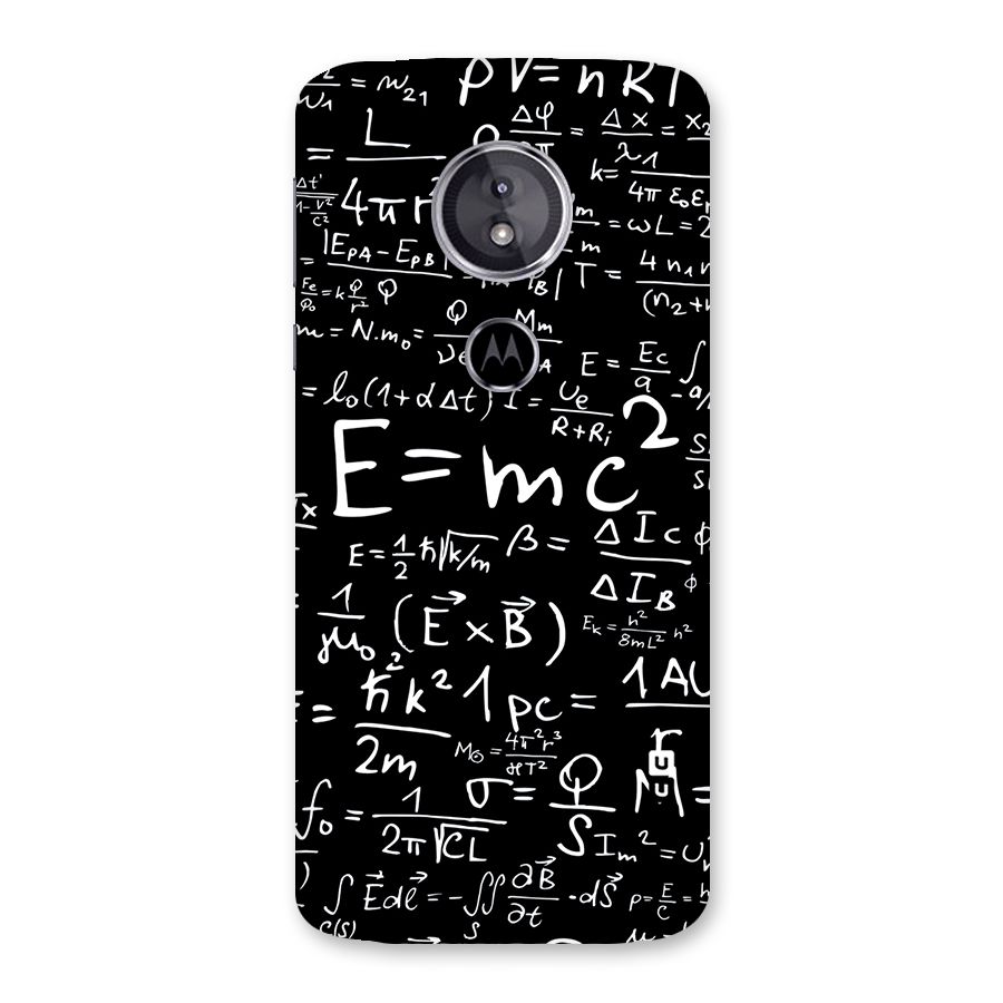 Physics Equation Back Case for Moto E5