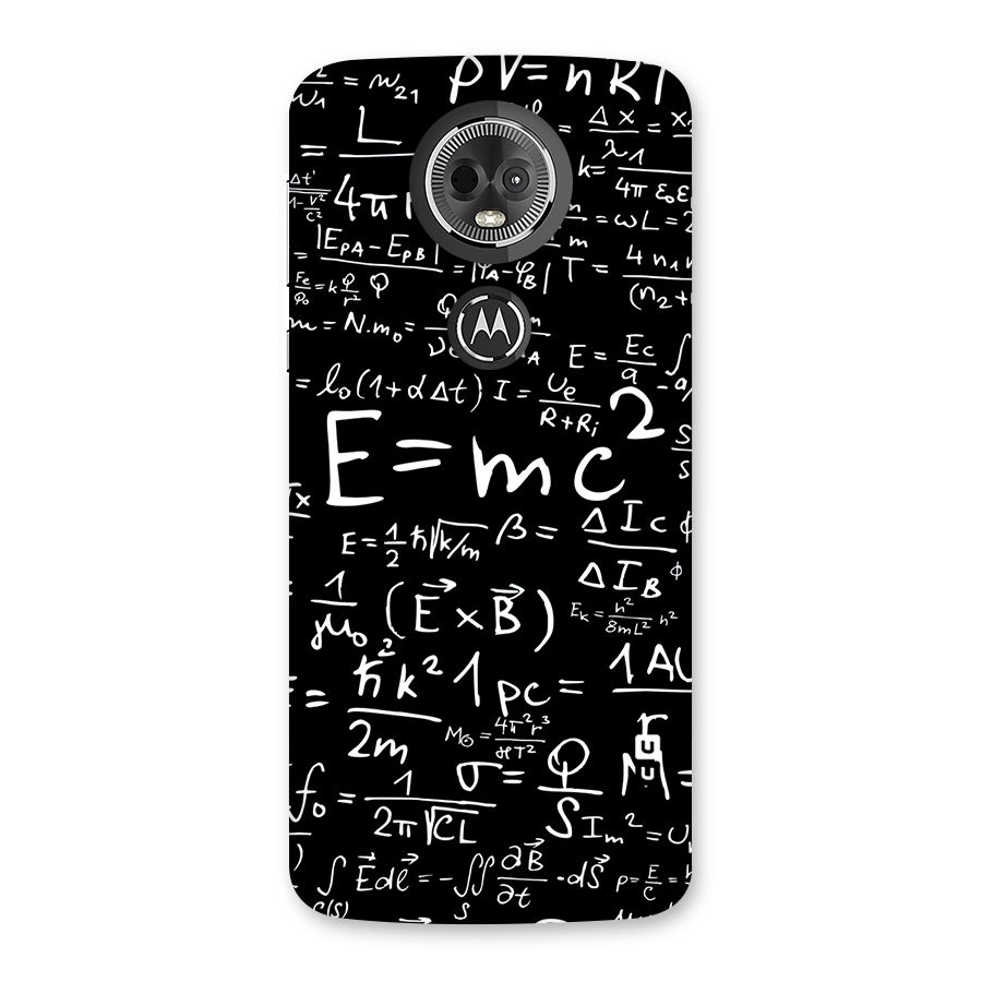 Physics Equation Back Case for Moto E5 Plus