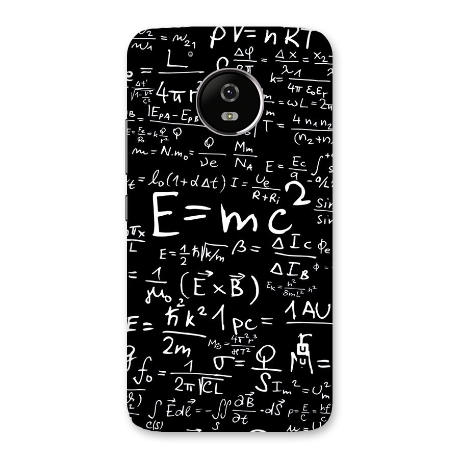 Physics Equation Back Case for Moto G5