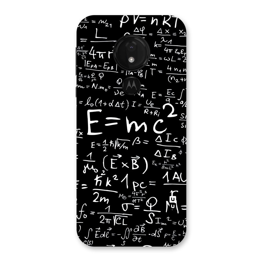Physics Equation Back Case for Moto G7 Power