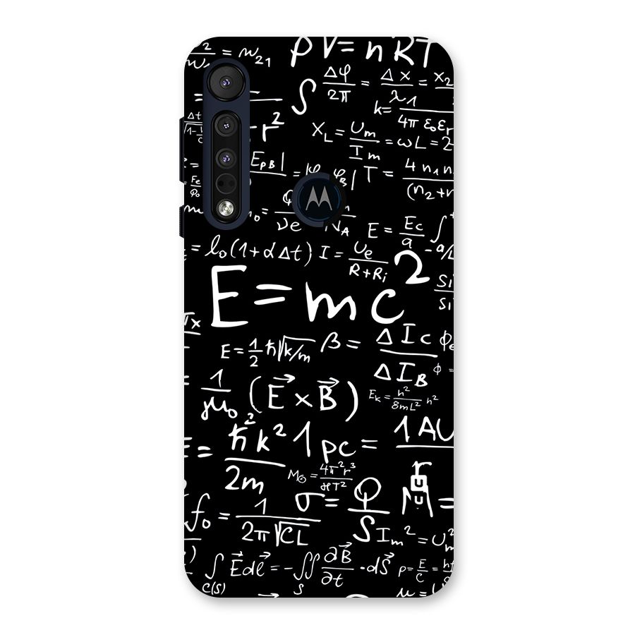 Physics Equation Back Case for Motorola One Macro