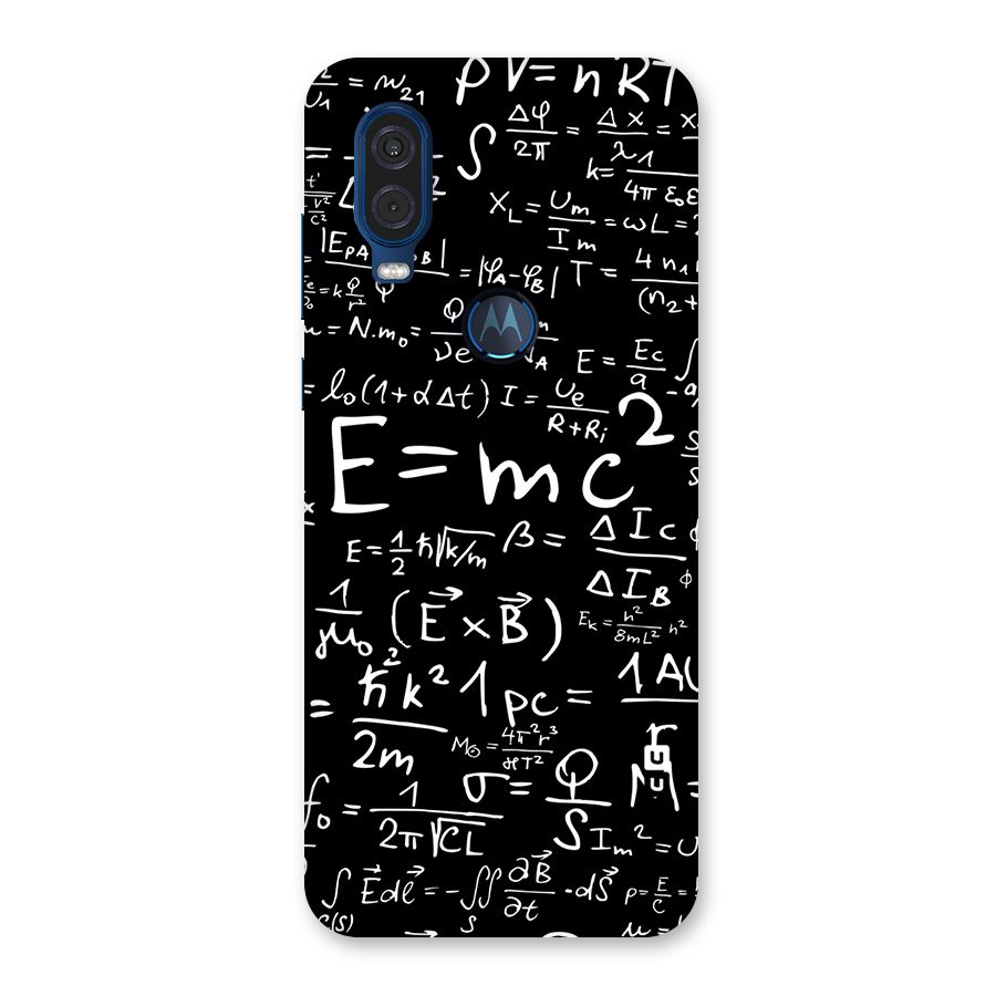 Physics Equation Back Case for Motorola One Vision