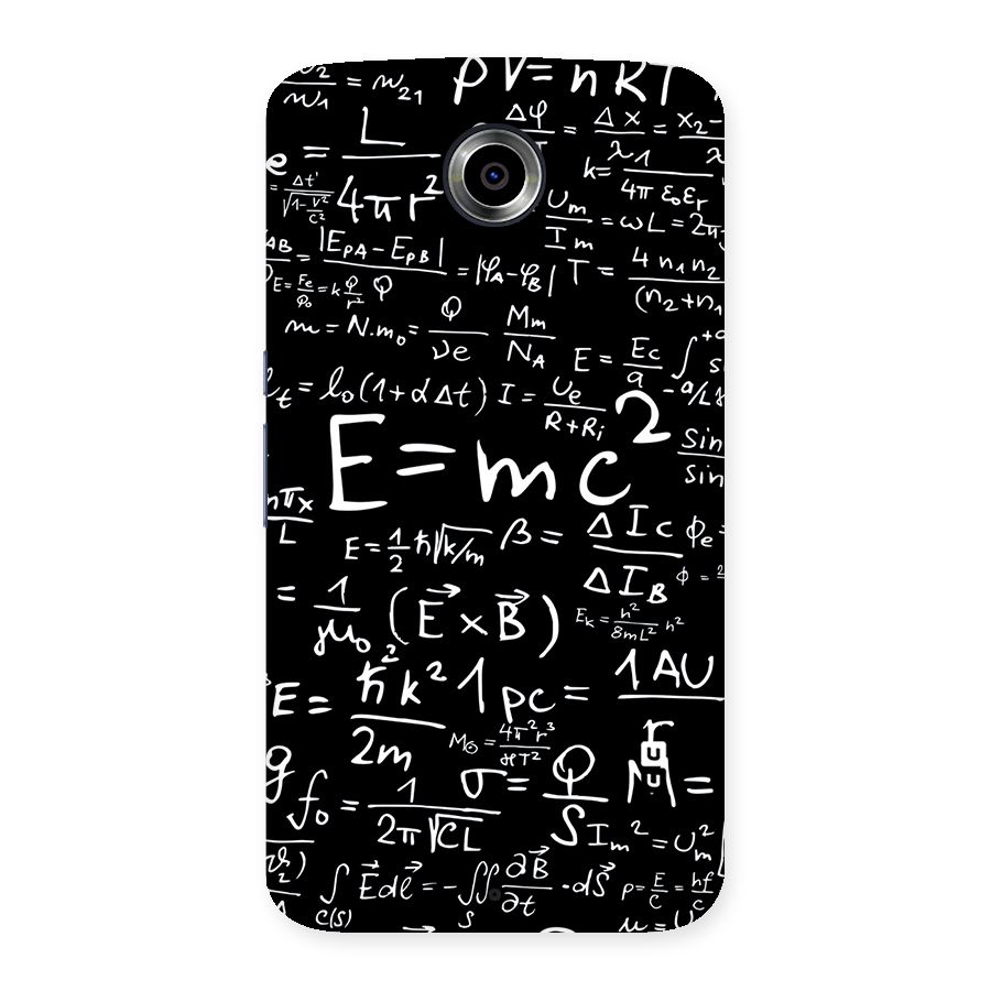Physics Equation Back Case for Nexsus 6