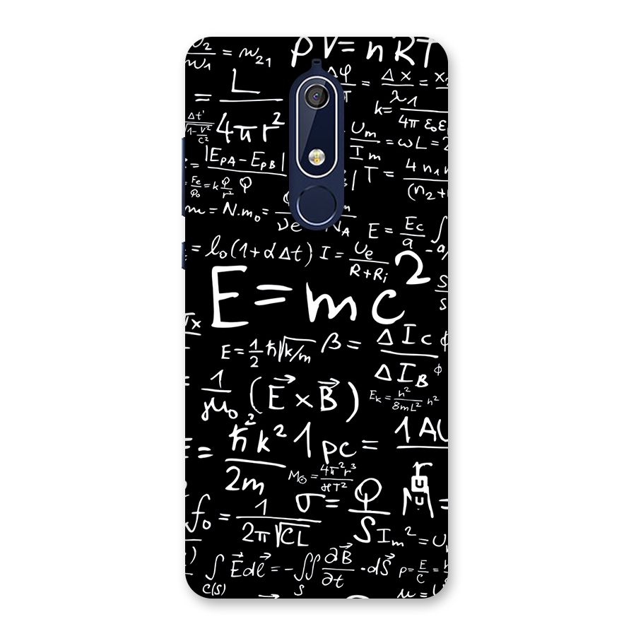 Physics Equation Back Case for Nokia 5.1