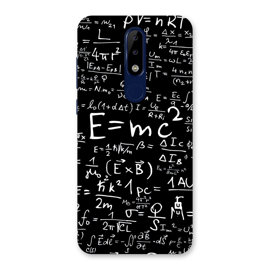 Physics Equation Back Case for Nokia 5.1 Plus
