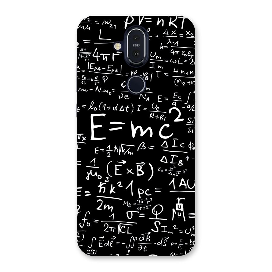 Physics Equation Back Case for Nokia 8.1