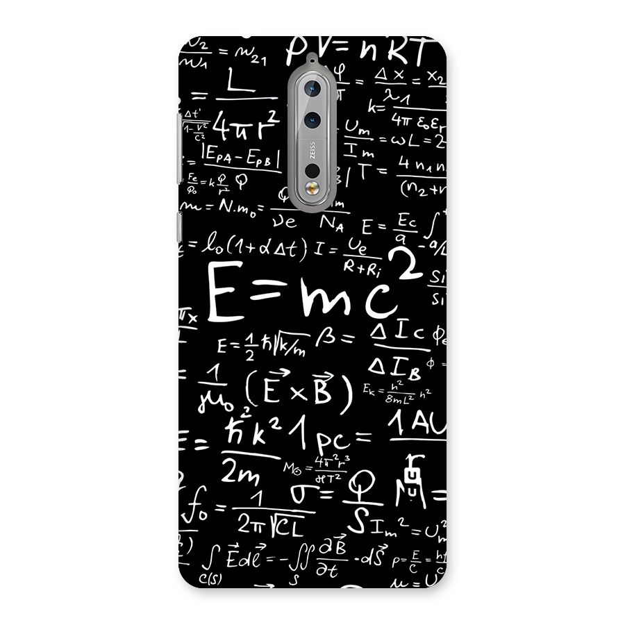 Physics Equation Back Case for Nokia 8