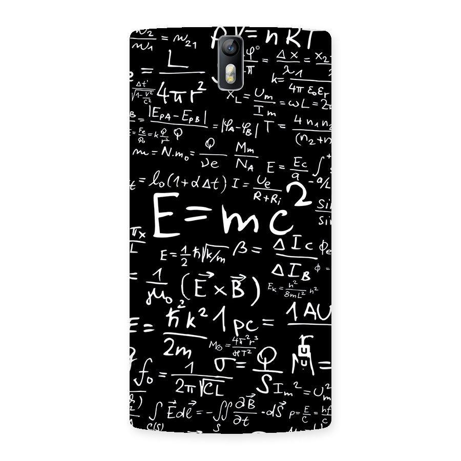 Physics Equation Back Case for One Plus One