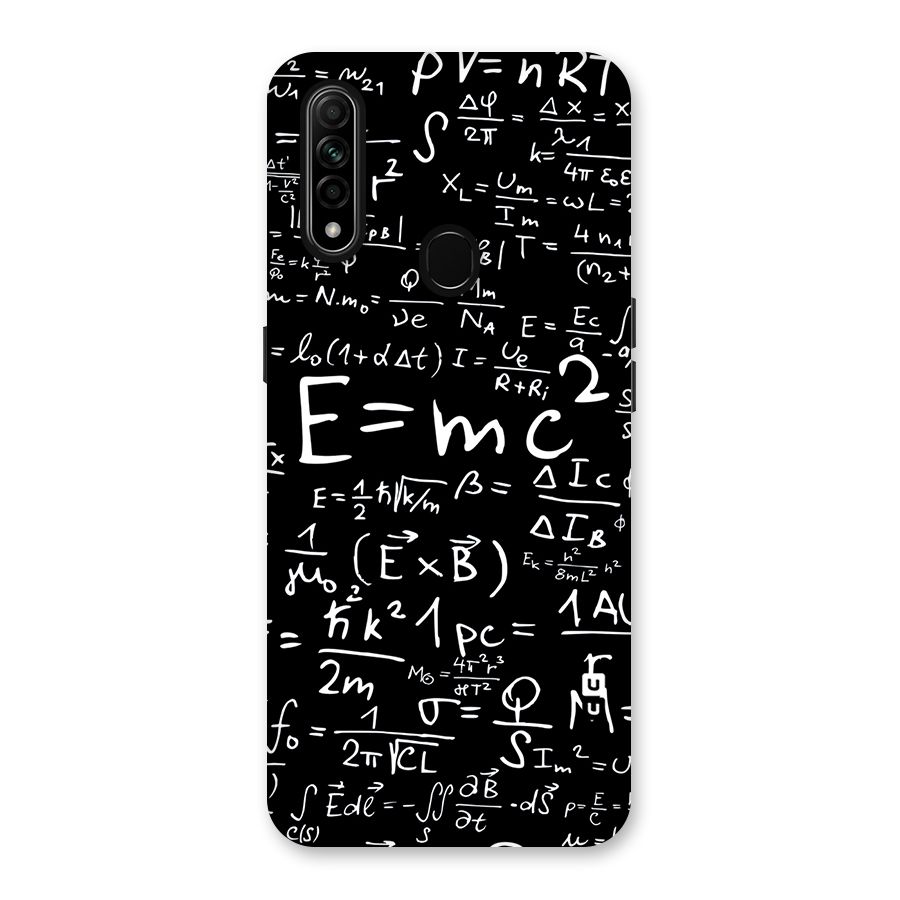 Physics Equation Back Case for Oppo A31