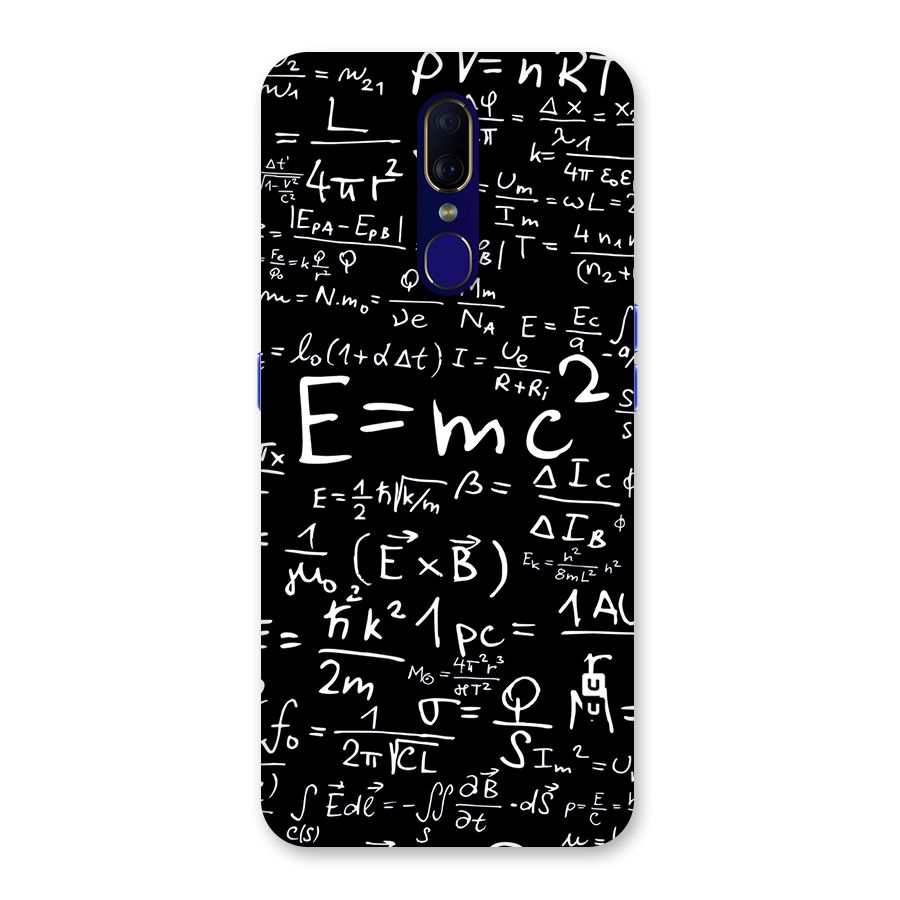 Physics Equation Back Case for Oppo A9