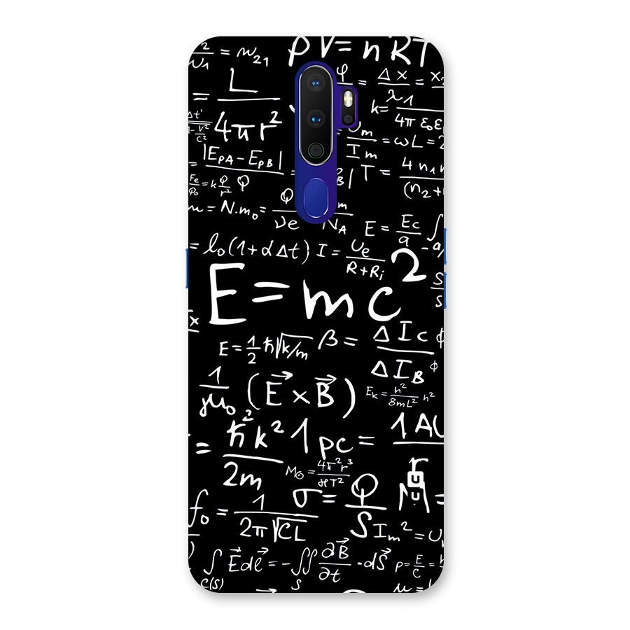 Physics Equation Back Case for Oppo A9 (2020)