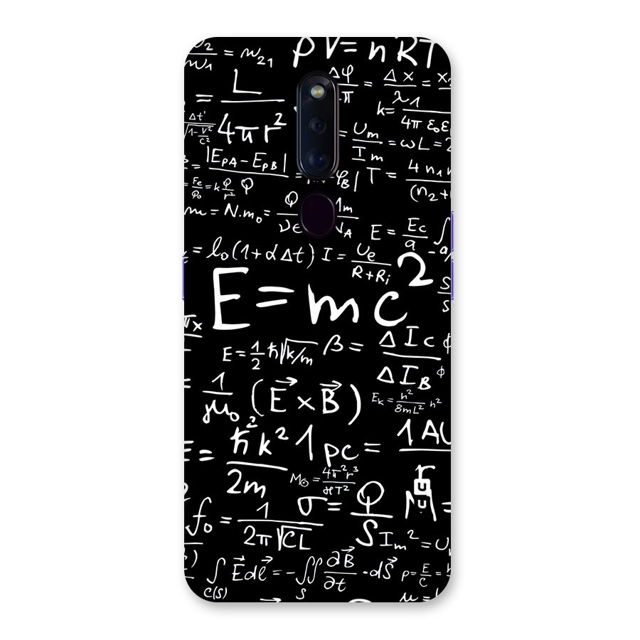 Physics Equation Back Case for Oppo F11 Pro