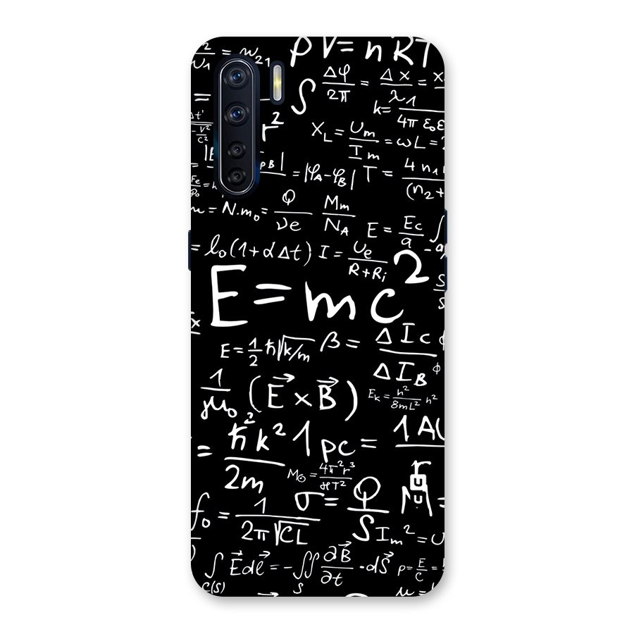 Physics Equation Back Case for Oppo F15