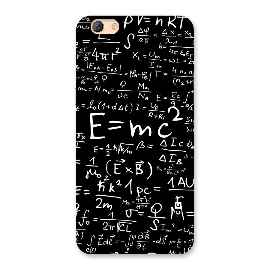 Physics Equation Back Case for Oppo F3 Plus