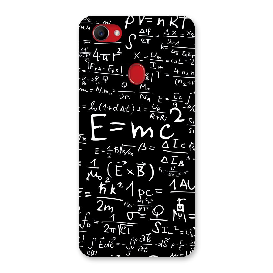 Physics Equation Back Case for Oppo F7
