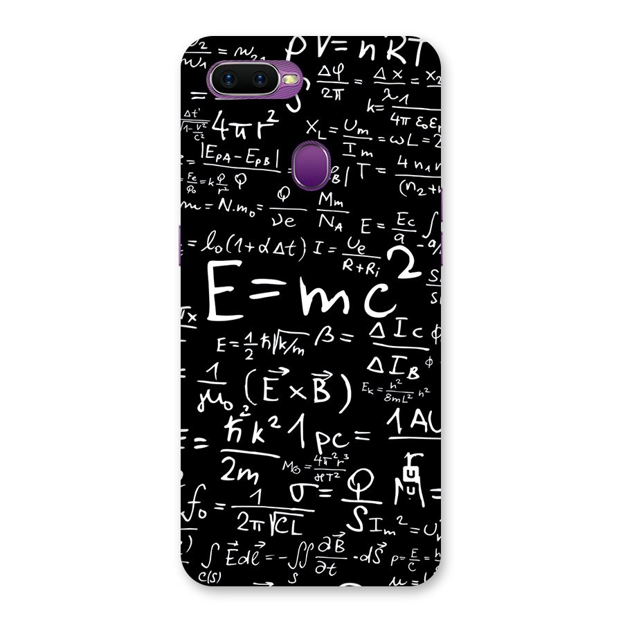Physics Equation Back Case for Oppo F9
