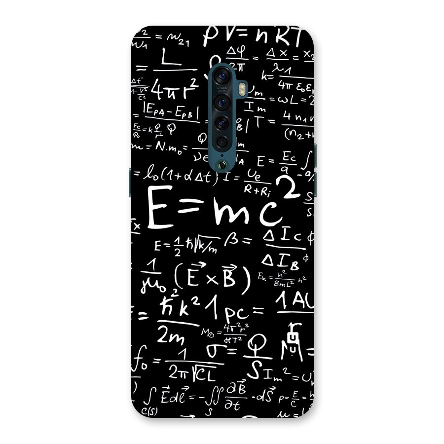 Physics Equation Back Case for Oppo Reno2