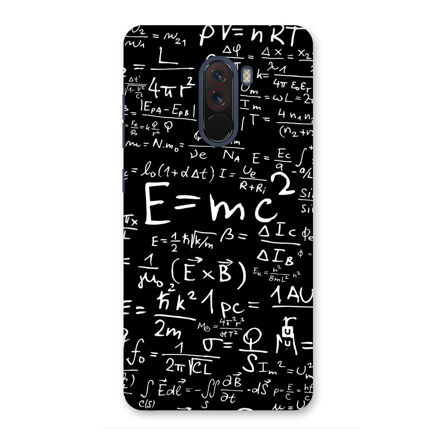 Physics Equation Back Case for Poco F1