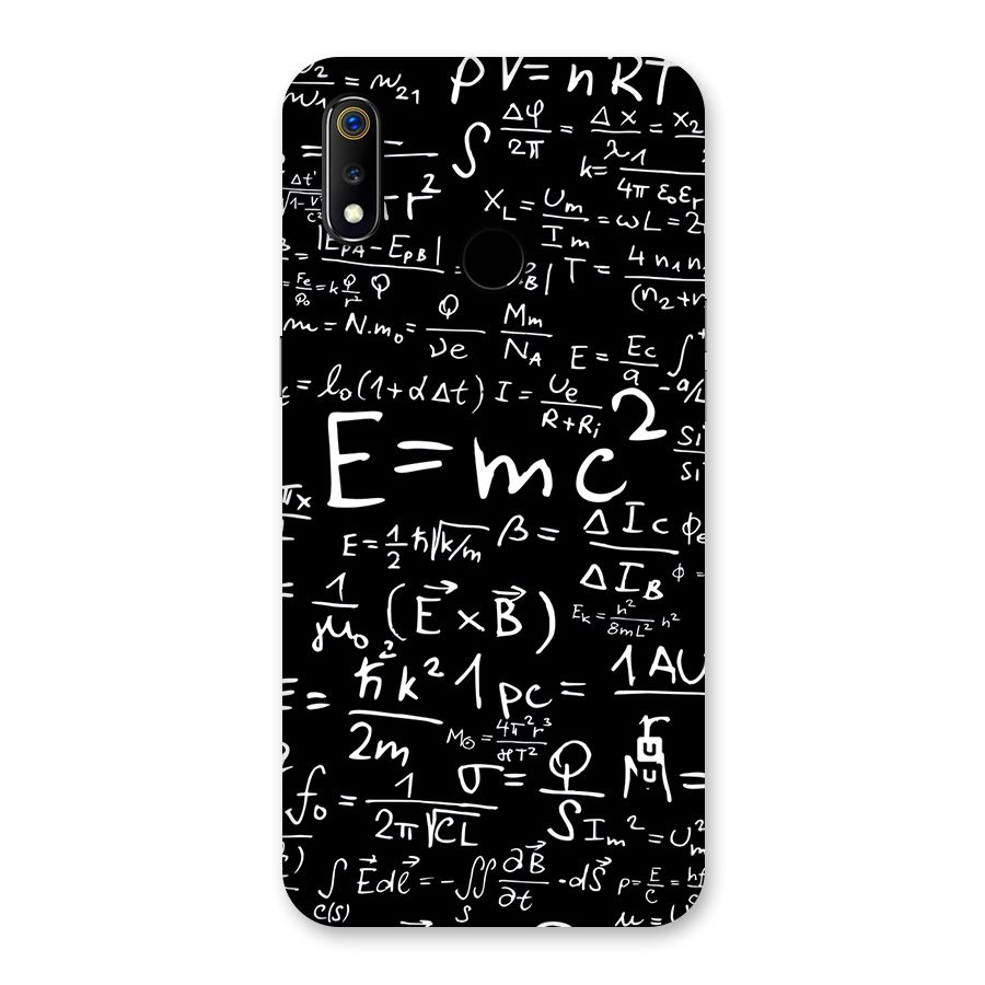 Physics Equation Back Case for Realme 3
