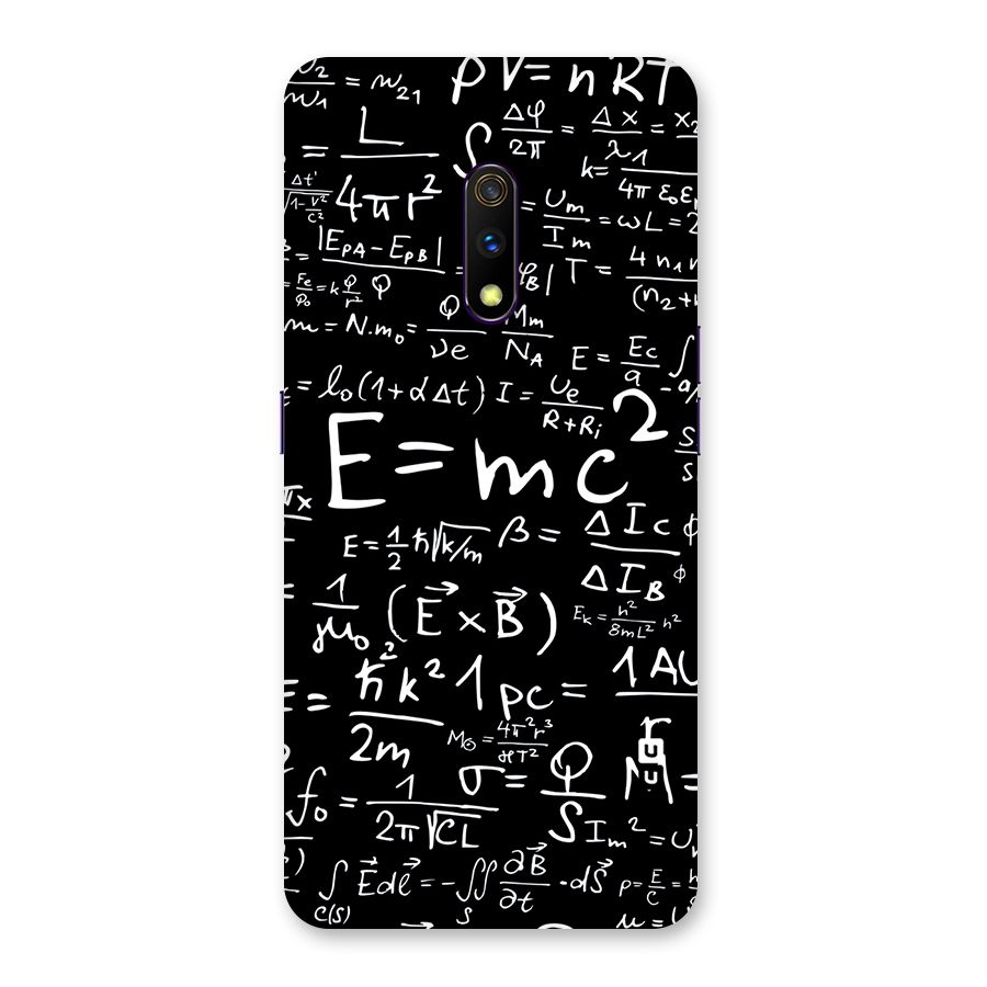 Physics Equation Back Case for Realme X