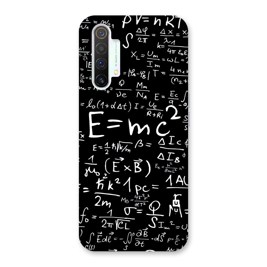 Physics Equation Back Case for Realme X3