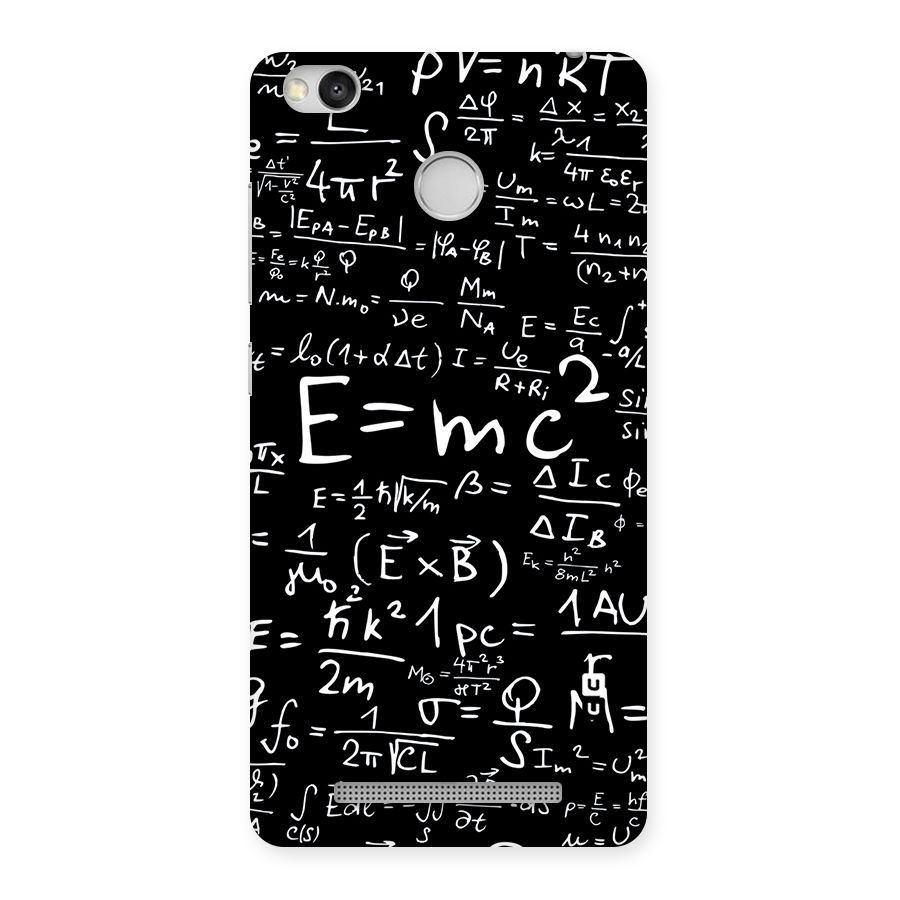 Physics Equation Back Case for Redmi 3S Prime