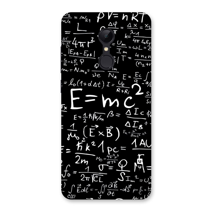 Physics Equation Back Case for Redmi 5