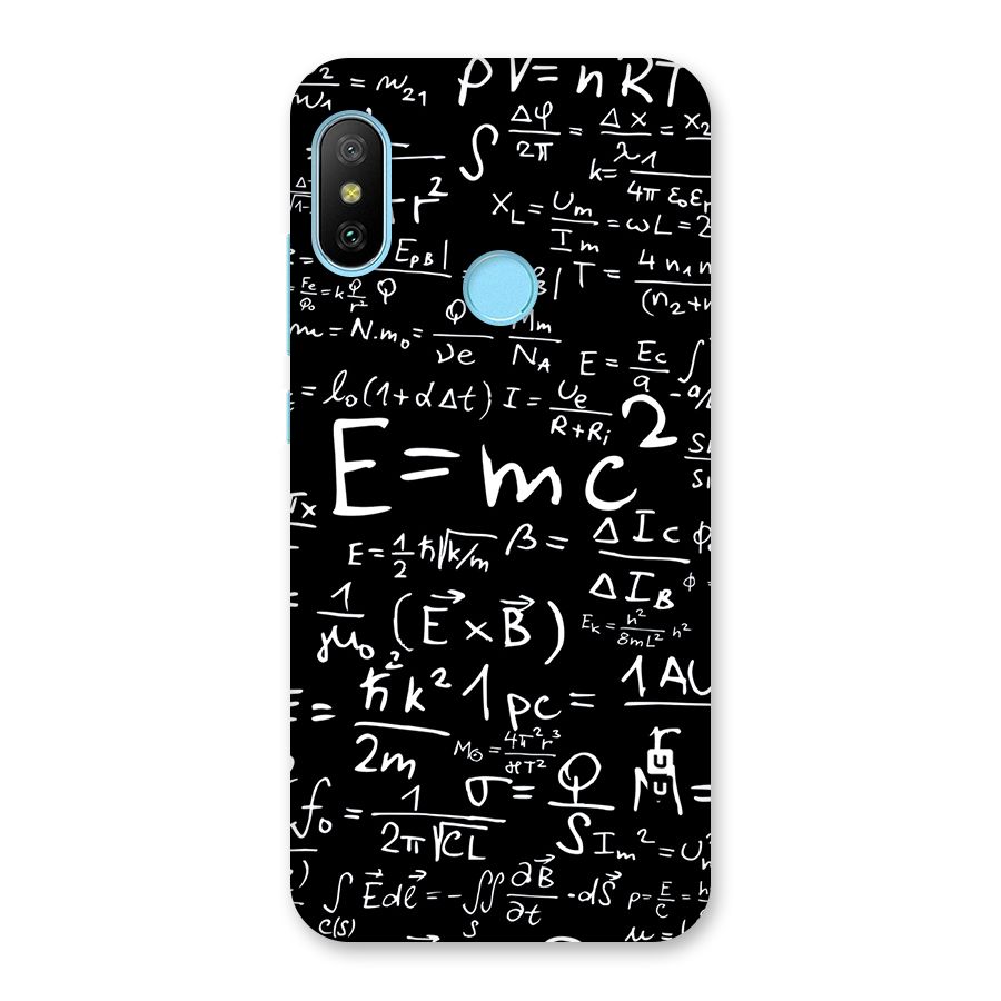 Physics Equation Back Case for Redmi 6 Pro