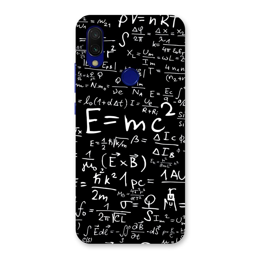 Physics Equation Back Case for Redmi 7