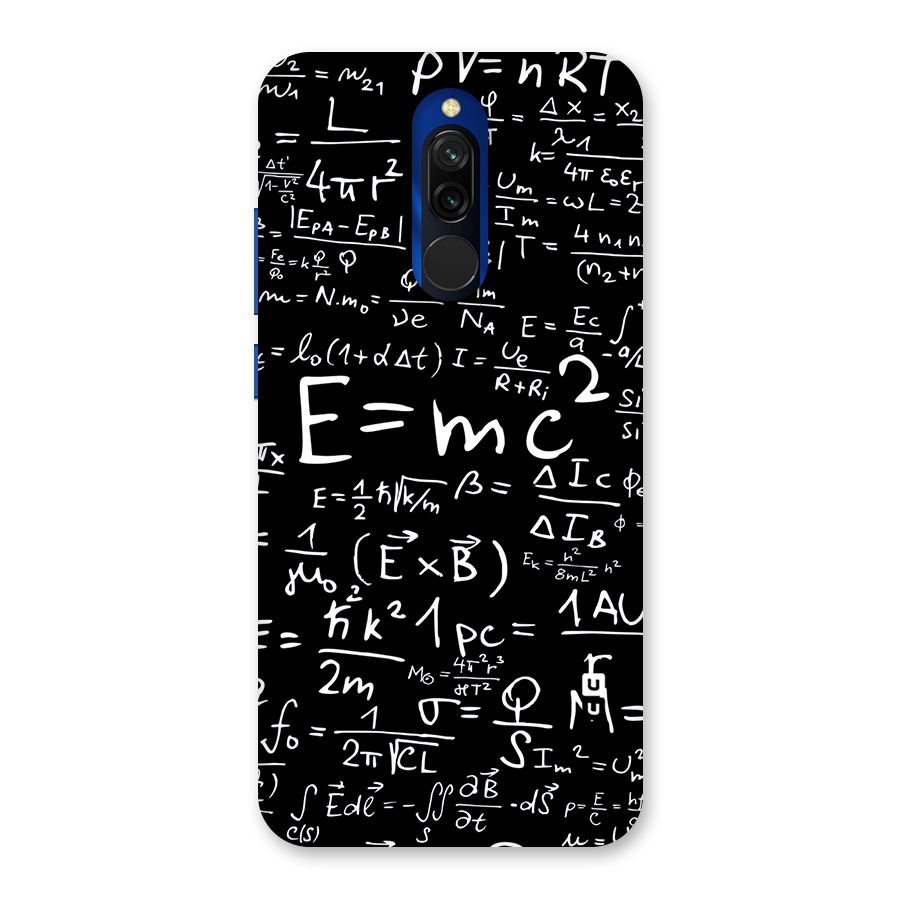 Physics Equation Back Case for Redmi 8