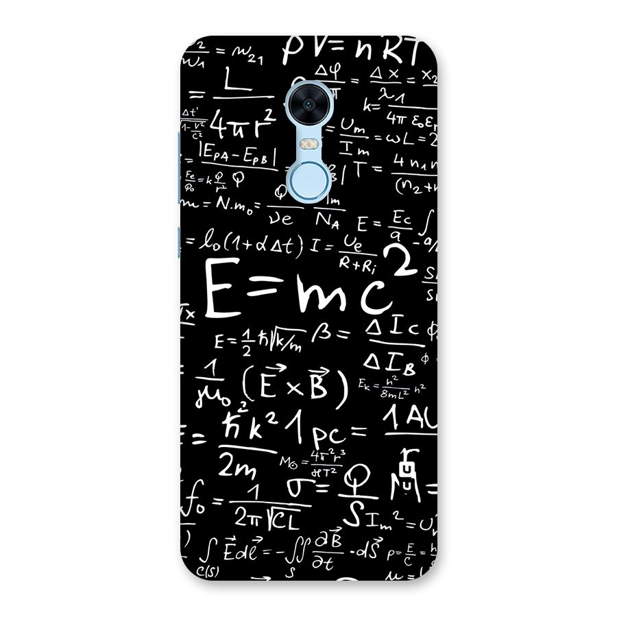 Physics Equation Back Case for Redmi Note 5