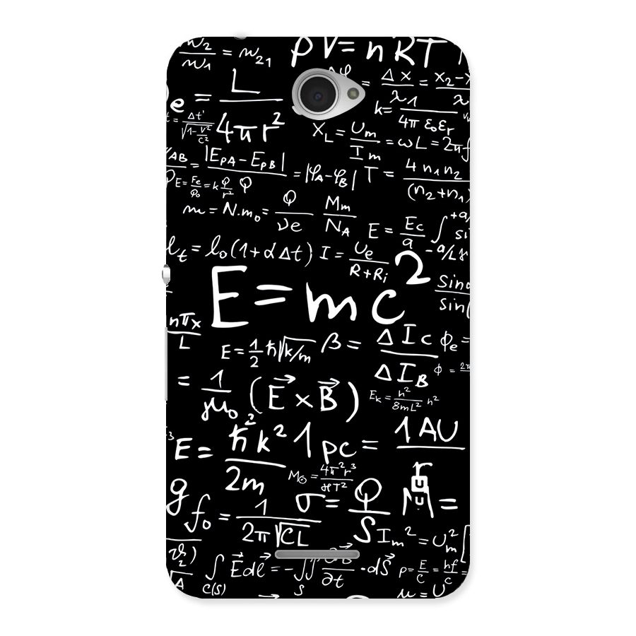 Physics Equation Back Case for Sony Xperia E4