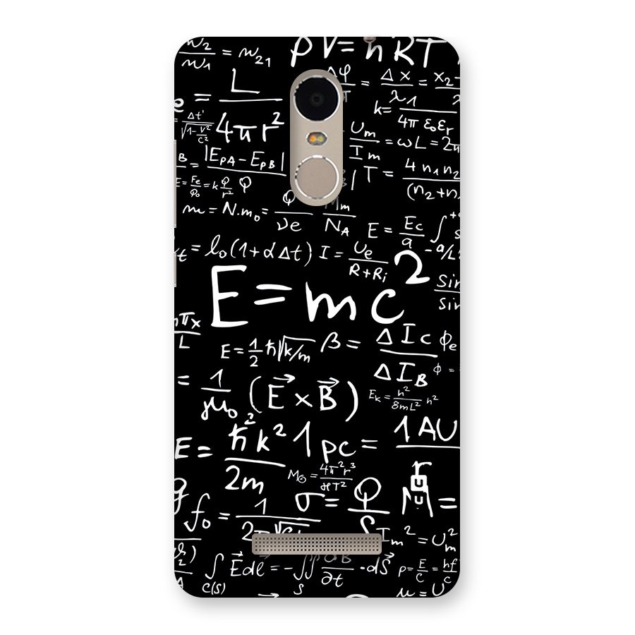 Physics Equation Back Case for Xiaomi Redmi Note 3