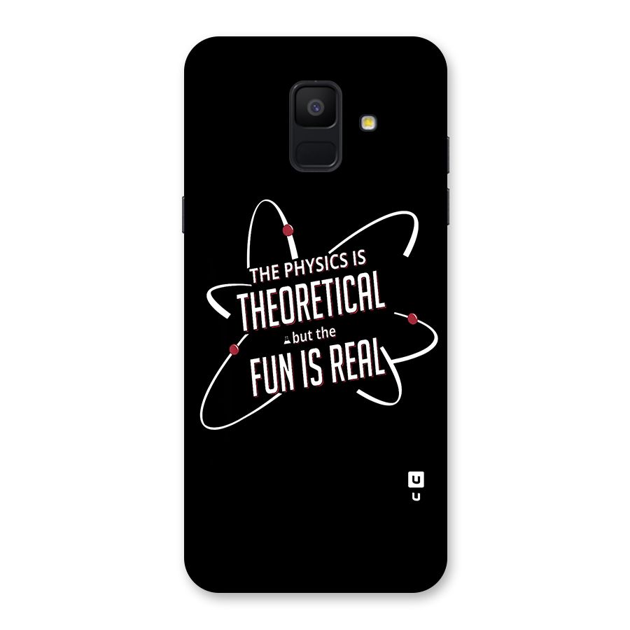 Physics Theoretical Fun Real Back Case for Galaxy A6 (2018)