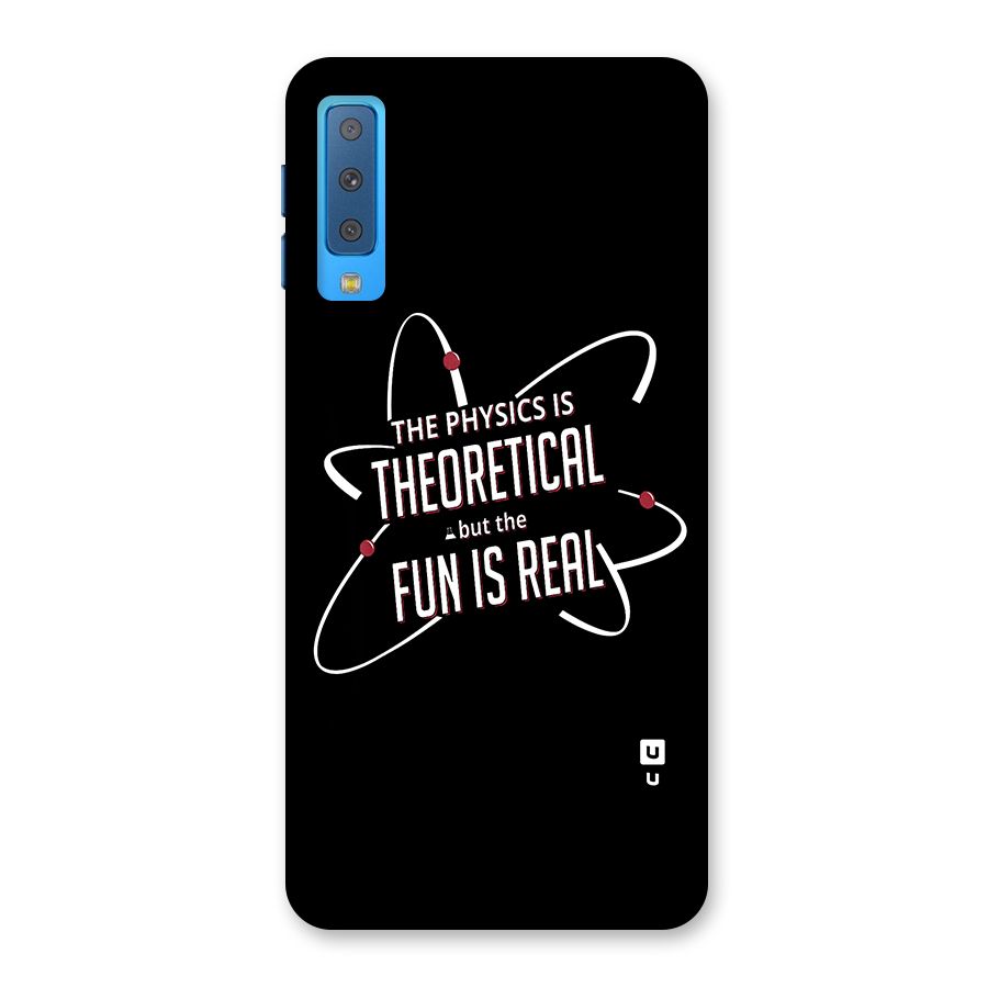 Physics Theoretical Fun Real Back Case for Galaxy A7 (2018)
