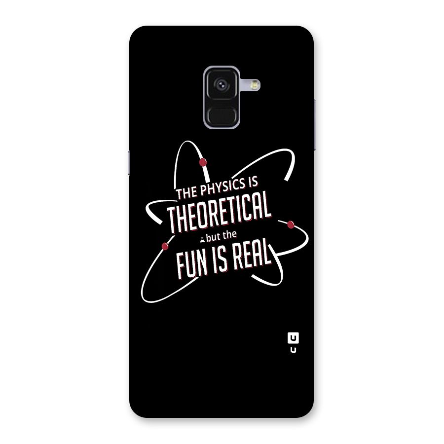 Physics Theoretical Fun Real Back Case for Galaxy A8 Plus