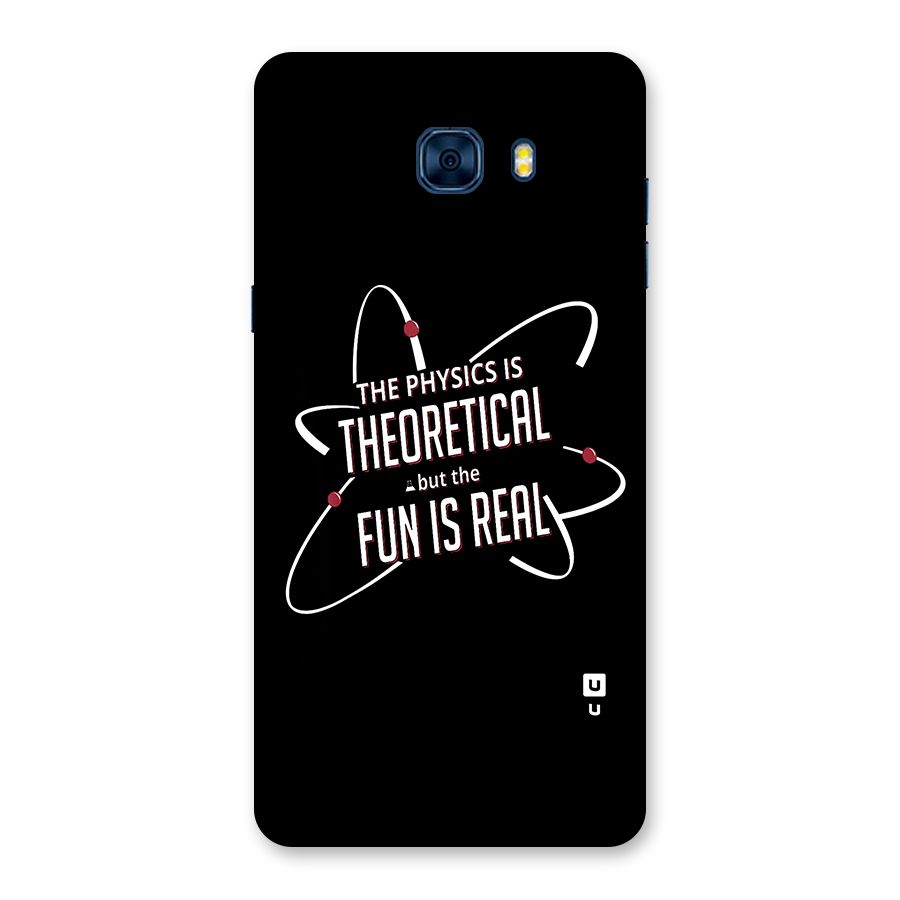 Physics Theoretical Fun Real Back Case for Galaxy C7 Pro