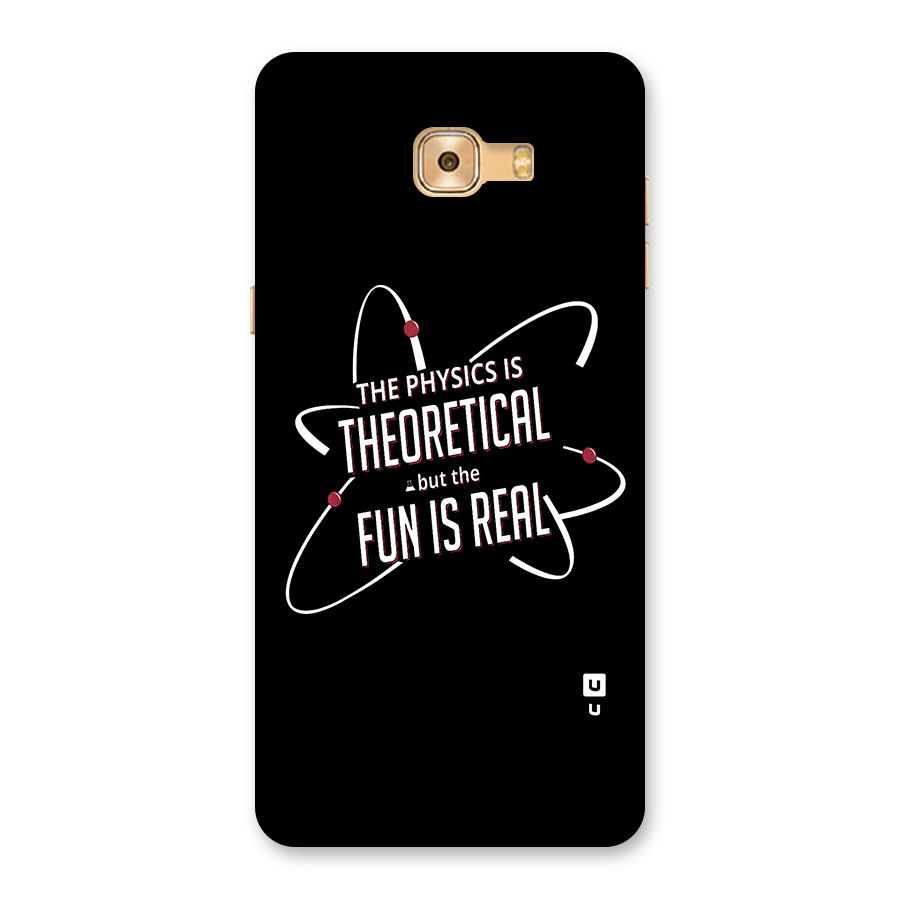 Physics Theoretical Fun Real Back Case for Galaxy C9 Pro