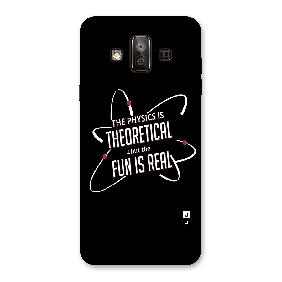Physics Theoretical Fun Real Back Case for Galaxy J7 Duo