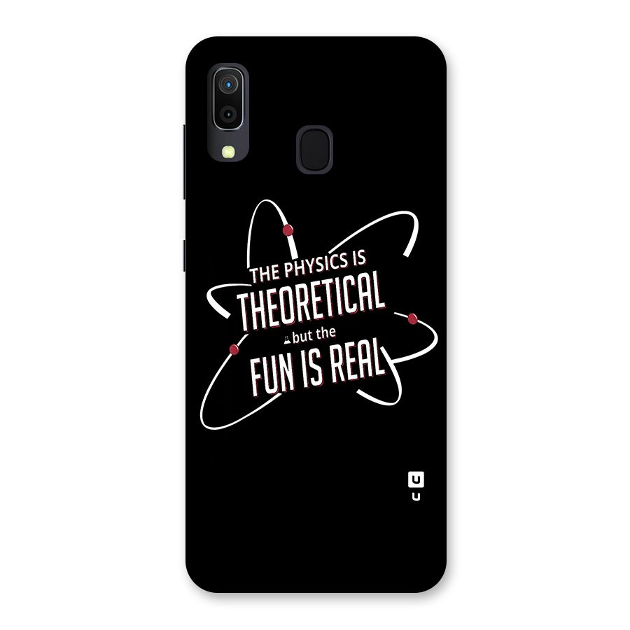 Physics Theoretical Fun Real Back Case for Galaxy M10s