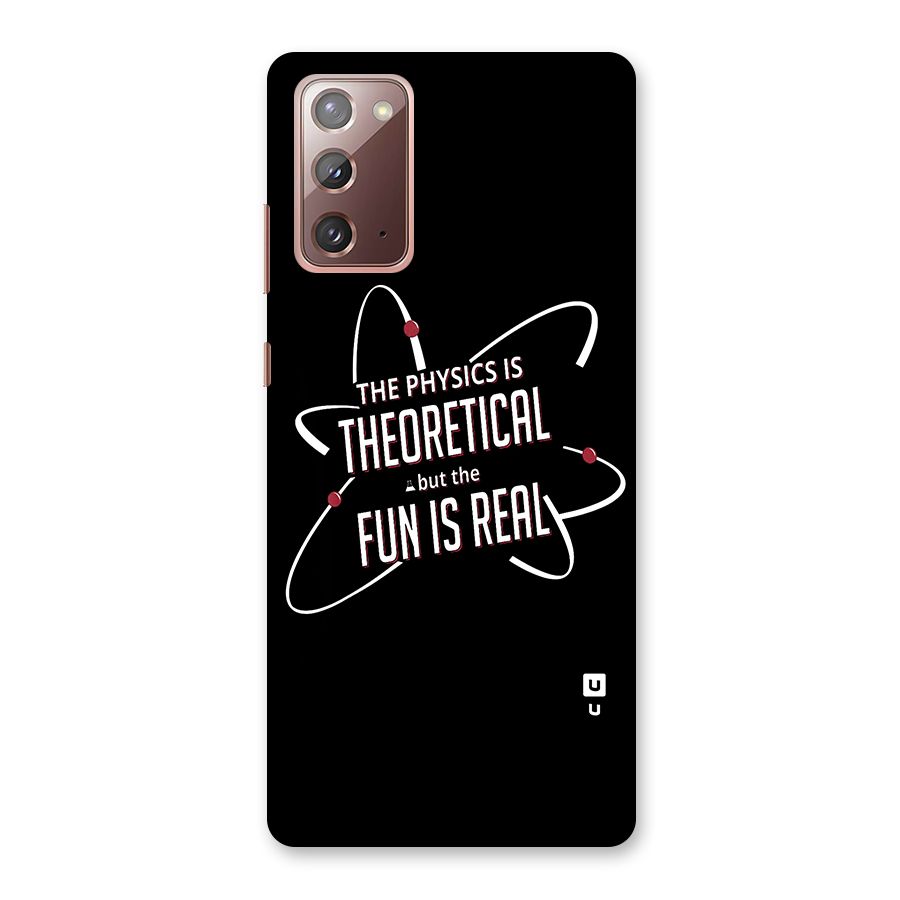 Physics Theoretical Fun Real Back Case for Galaxy Note 20
