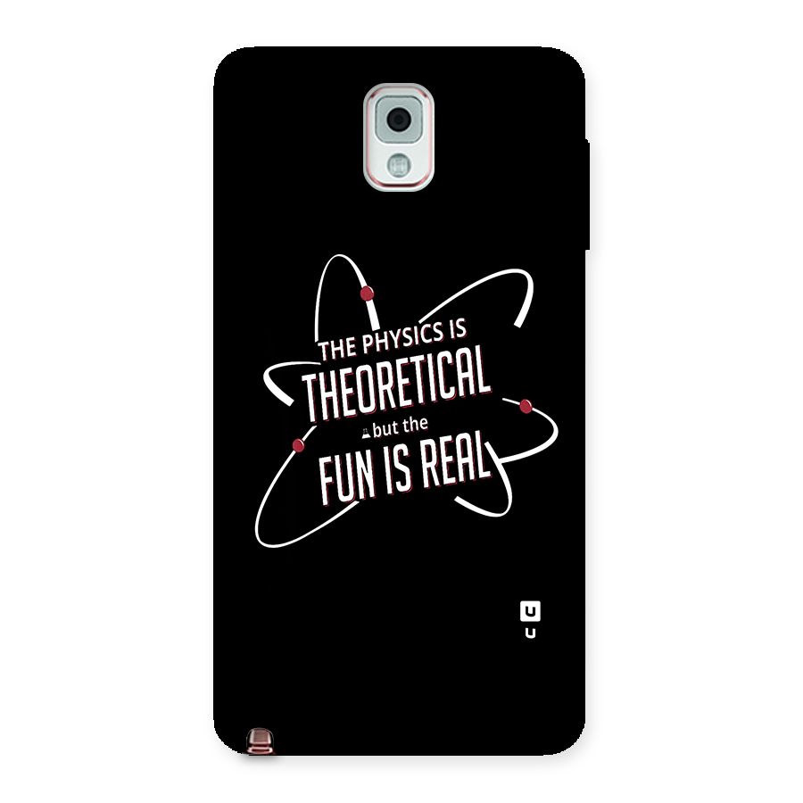 Physics Theoretical Fun Real Back Case for Galaxy Note 3