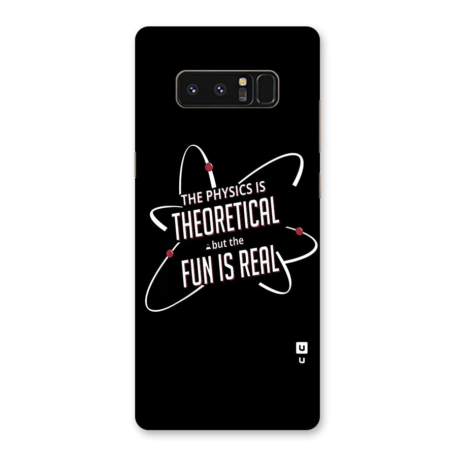 Physics Theoretical Fun Real Back Case for Galaxy Note 8