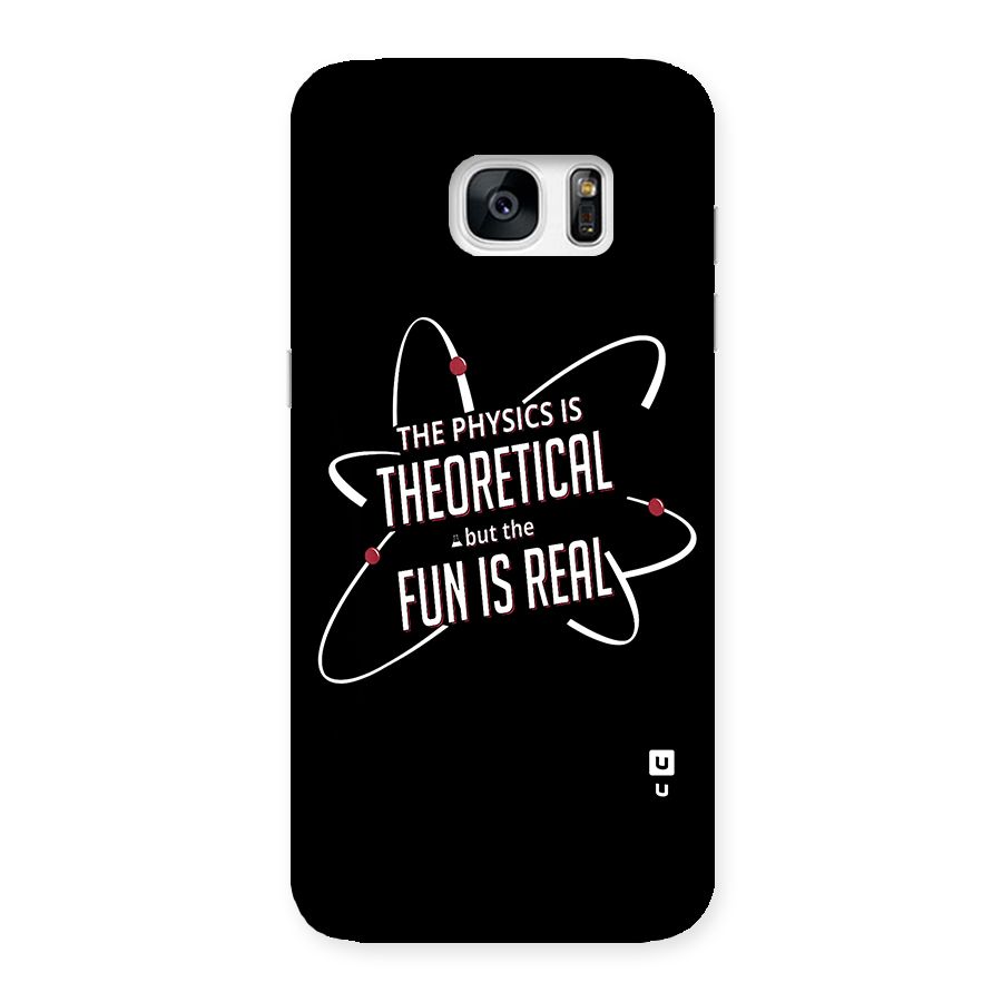 Physics Theoretical Fun Real Back Case for Galaxy S7 Edge