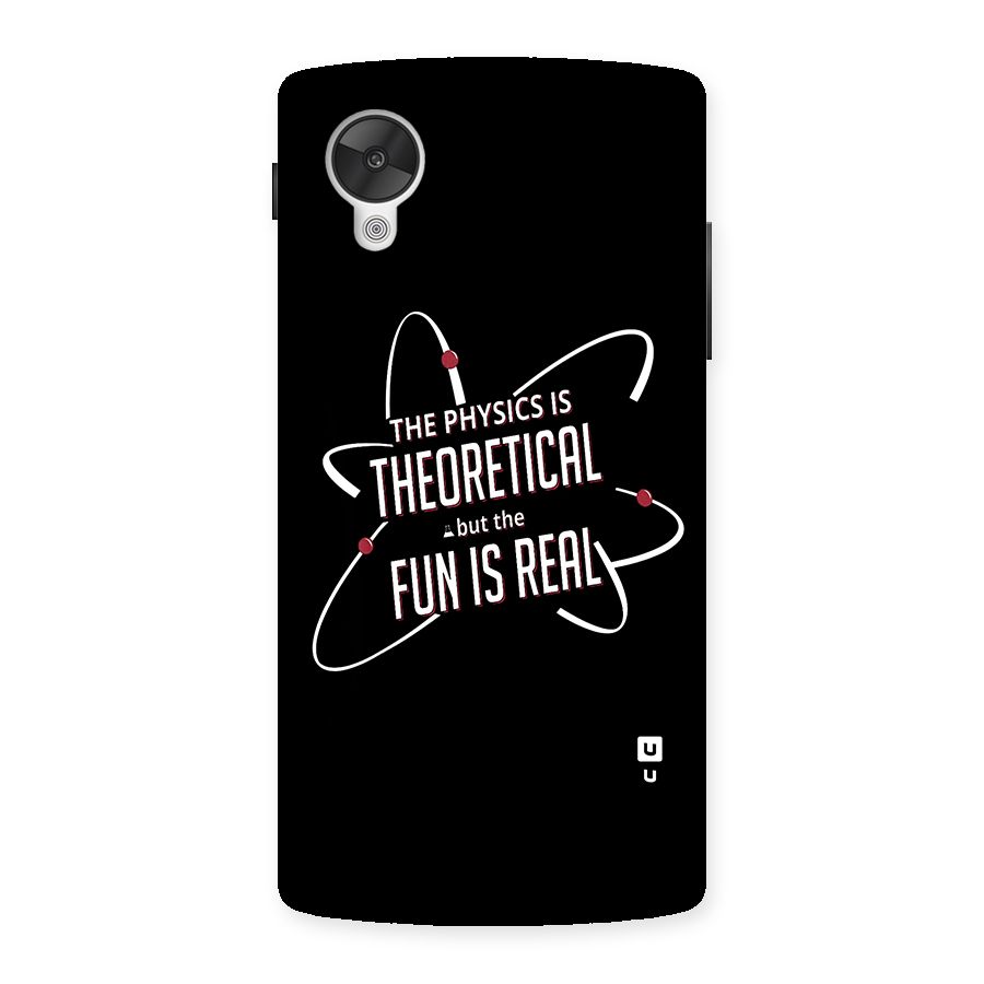 Physics Theoretical Fun Real Back Case for Google Nexsus 5