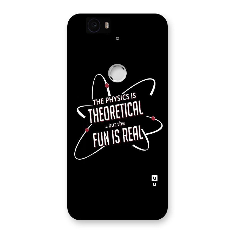 Physics Theoretical Fun Real Back Case for Google Nexus-6P