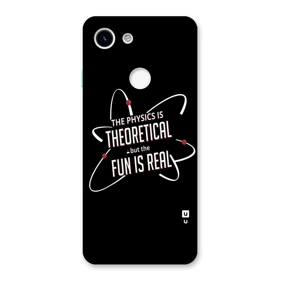 Physics Theoretical Fun Real Back Case for Google Pixel 3