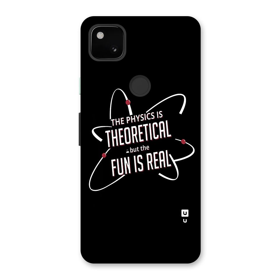 Physics Theoretical Fun Real Back Case for Google Pixel 4a
