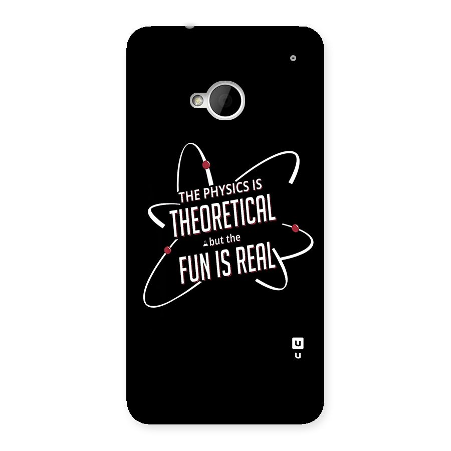 Physics Theoretical Fun Real Back Case for HTC One M7