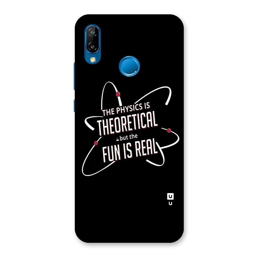 Physics Theoretical Fun Real Back Case for Huawei P20 Lite